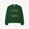 Herensweatshirt van fleece met Heritage-borduursel