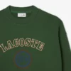 Herensweatshirt van fleece met Heritage-borduursel