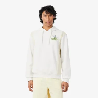 Hoodie met golfprint