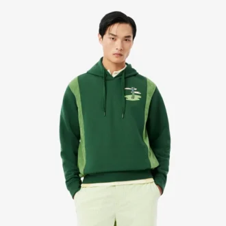 Hoodie met golfprint