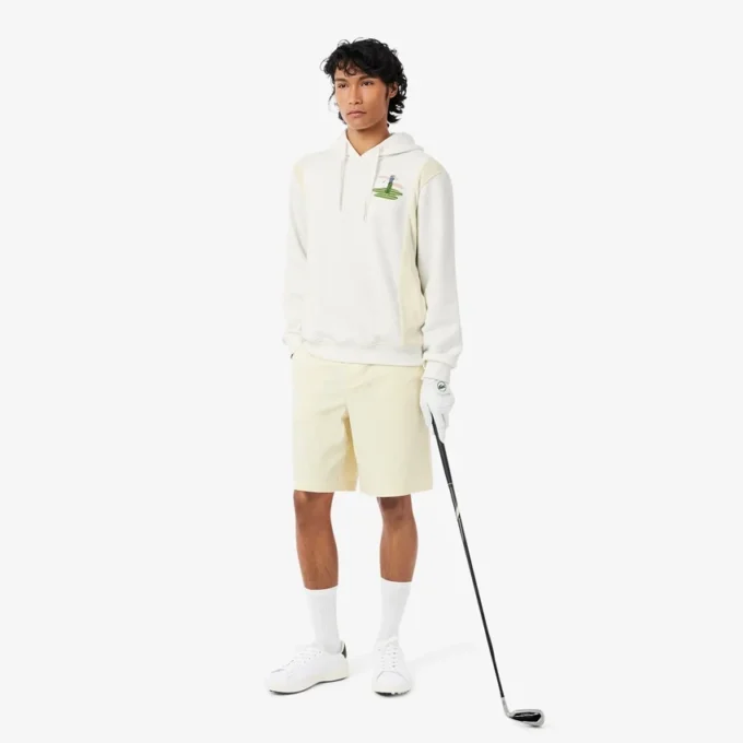 Hoodie met golfprint