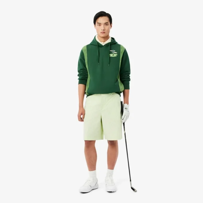 Hoodie met golfprint