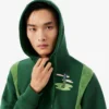 Hoodie met golfprint