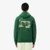 Hoodie met golfprint