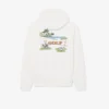 Hoodie met golfprint