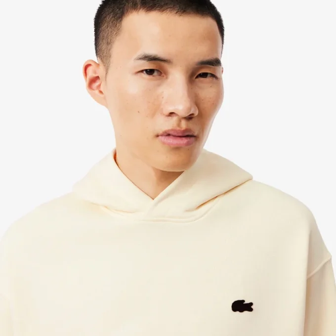 Hoodie met losse pasvorm en print