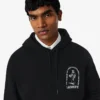 Hoodie met losse pasvorm en print