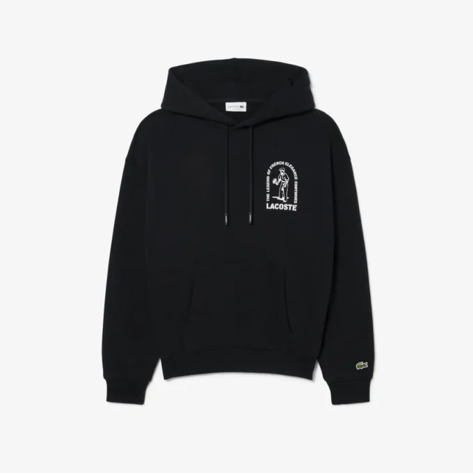 Hoodie met losse pasvorm en print