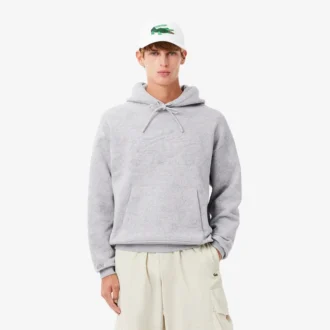 Hoodie met print en relaxte pasvorm voor heren
