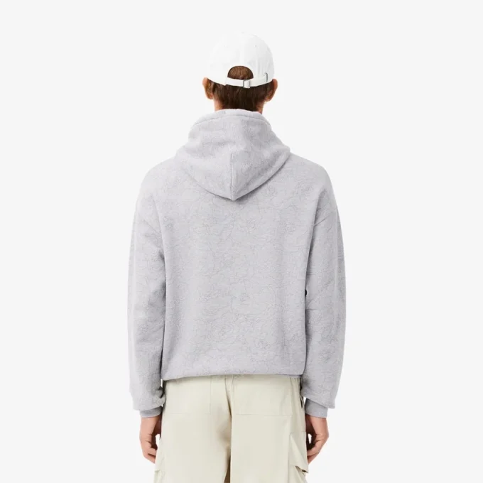 Hoodie met print en relaxte pasvorm voor heren