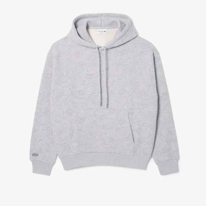 Hoodie met print en relaxte pasvorm voor heren