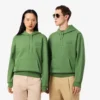 Hoodie met reliëflogo