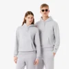 Hoodie met reliëflogo