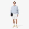 Hoodie met reliëflogo