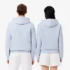Hoodie met reliëflogo