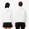 Hoodie met reliëflogo