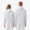 Hoodie met reliëflogo