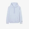 Hoodie met reliëflogo