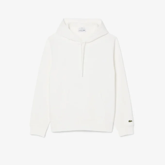Hoodie met reliëflogo