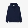 Hoodie met reliëflogo