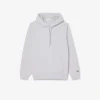 Hoodie met reliëflogo