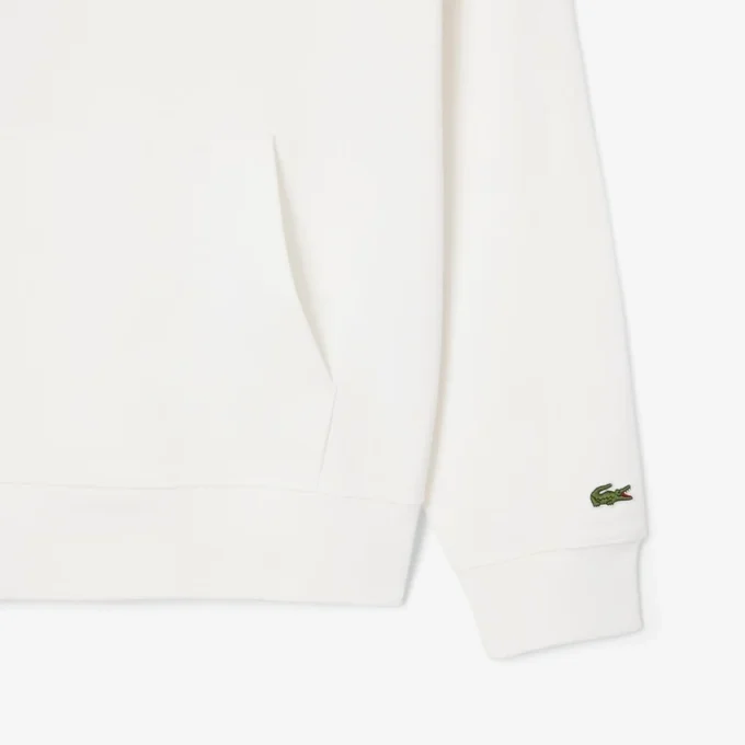 Hoodie met reliëflogo
