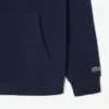 Hoodie met reliëflogo