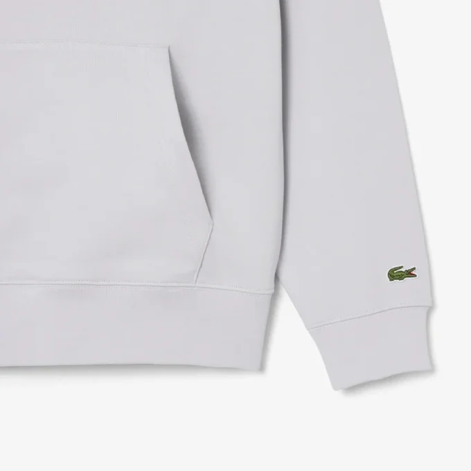 Hoodie met reliëflogo