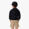 Hoodie met rits en kleurblokken
