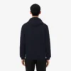 Hoodie met rits en kleurblokken