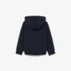 Hoodie met rits en kleurblokken