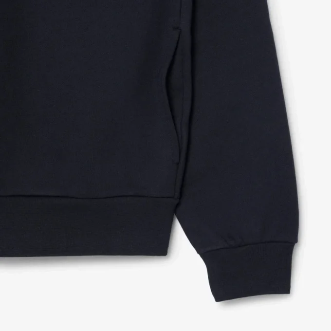 Hoodie met rits en kleurblokken