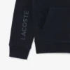 Hoodie met rits en kleurblokken