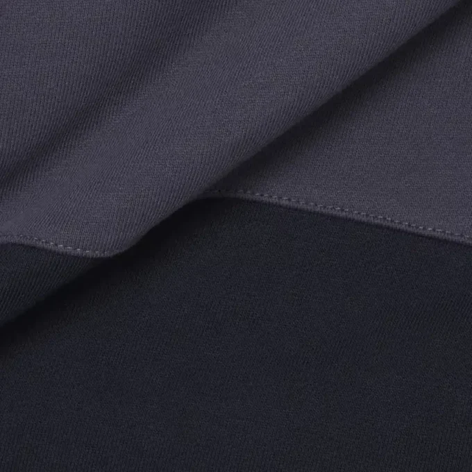 Hoodie met rits en kleurblokken