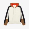 Hoodie met rits en kleurblokken voor heren