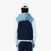 Hoodie met rits en kleurblokken voor heren