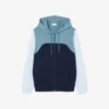 Hoodie met rits en kleurblokken voor heren
