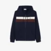 Hoodie met rits en kleurblokken voor heren