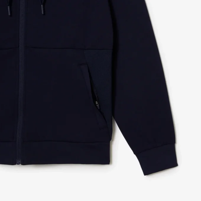 Hoodie met rits voor heren