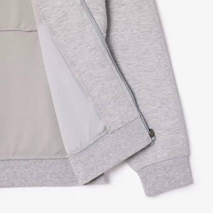 Hoodie met rits voor heren