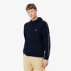 Hoodie met ritssluiting en logo-streep