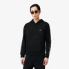 Hoodie met ritssluiting en logo-streep