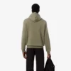 Hoodie met ritssluiting en logo-streep