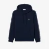 Hoodie met ritssluiting en logo-streep