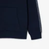Hoodie met ritssluiting en logo-streep