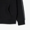 Hoodie met ritssluiting en logo-streep