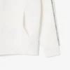 Hoodie met ritssluiting en logo-streep