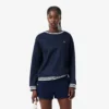In Frankrijk gemaakt sweatshirt met boothals