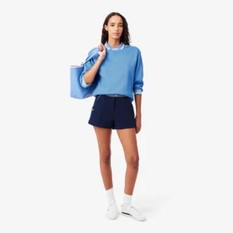 In Frankrijk gemaakt sweatshirt met boothals