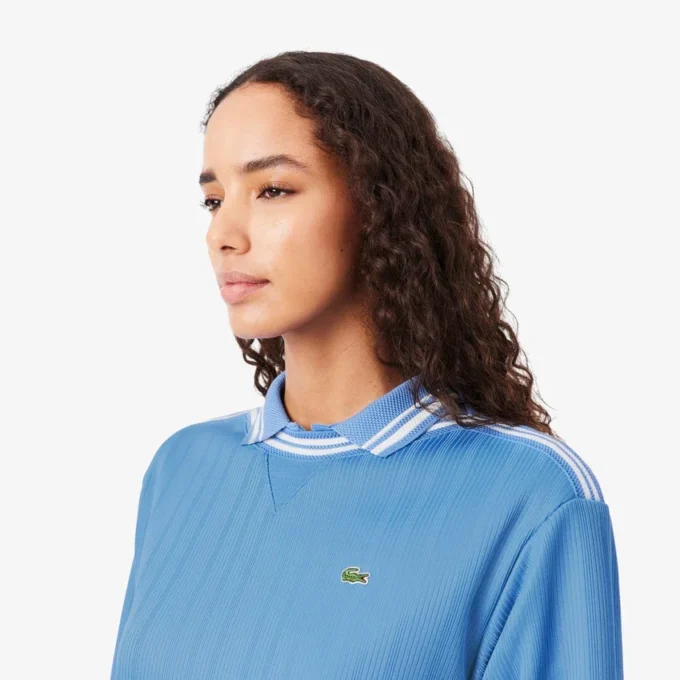 In Frankrijk gemaakt sweatshirt met boothals